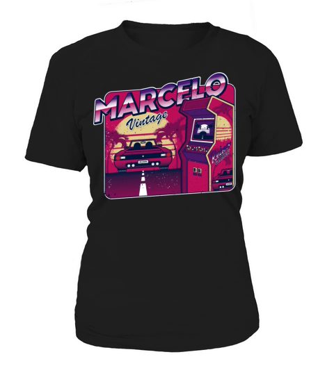 Marcelo - Personalized Vintage Gamer 80s 90s Women's T-Shirt