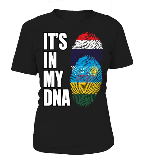 Thai And Rwandan Vintage Heritage DNA Flag Women's T-Shirt