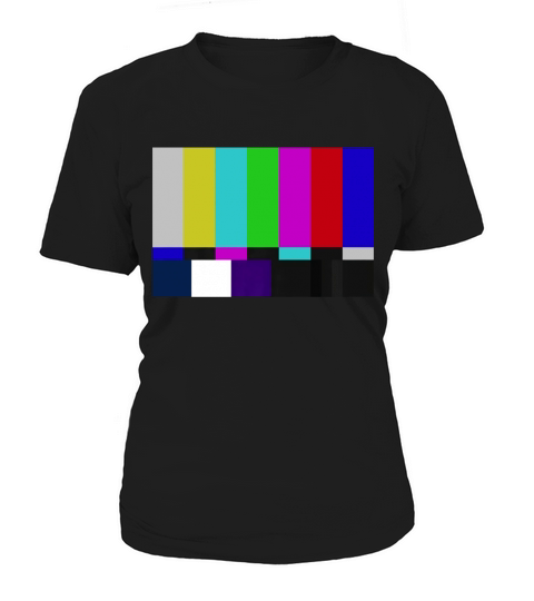 TV Test Pattern Color Bars T-Shirt Women's T-Shirt