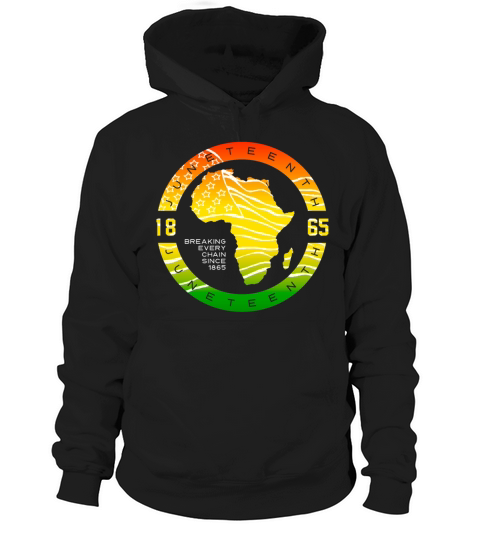 Africa Black History Juneteenth June 19 Vintage Hoodie Unisex