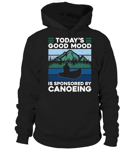 Canoe Canoeing Vintage Retro Hoodie Unisex