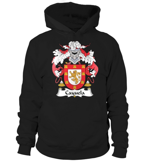 Cayuela Family Crest Spanish Family Crests Hoodie Unisex