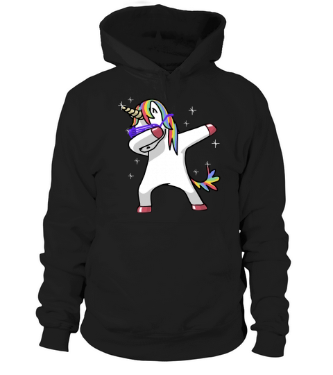 Dabbing Unicorn Shirt Dab Hip Hop Funny Magic Hoodie Unisex
