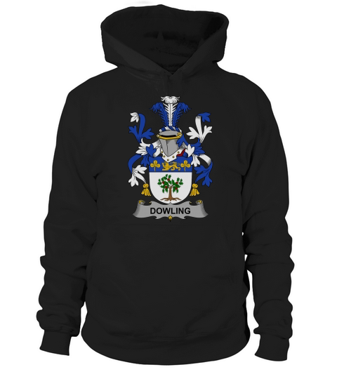 Dowling Family Crest Irish Family Crests II Hoodie Unisex
