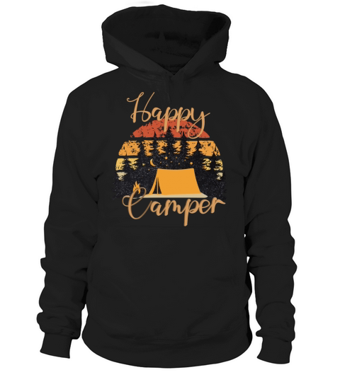 happy camper Hoodie Unisex