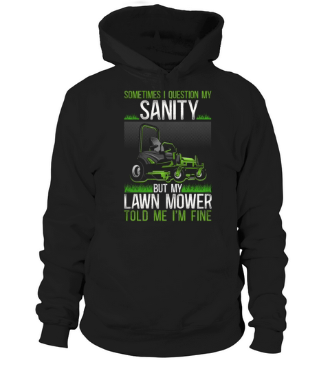 Lawn Mower Mowing Dad Father Hoodie Unisex