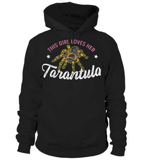 Loves Tarantula Arachnophiles Gift Hoodie Unisex
