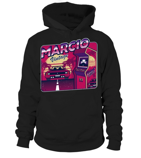 Marcio - Personalized Vintage Gamer 80s 90s Hoodie Unisex