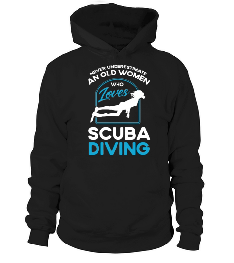 Scuba Diving Gift Underwater Lover Scuba Diver Hoodie Unisex