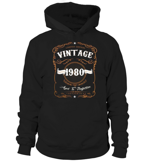 VINTAGE 1980 Hoodie Unisex