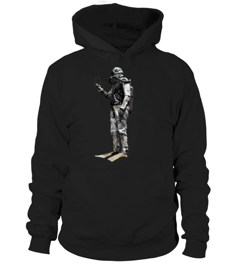 Vintage Scuba Diver with a Double Hose Regulator Hoodie Unisex