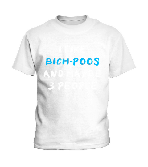 Bich-Poo Funny Kids T-Shirt