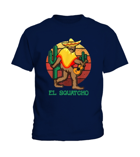 Bigfoot El Squatcho Vintage shirt - Baby Onesie Kids T-Shirt
