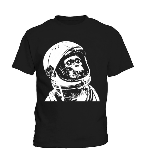 Chimpanzee Astronaut T-Shirts Kids T-Shirt