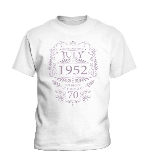 Gifts for the 70th birthday funny sayings July Kids T-Shirt