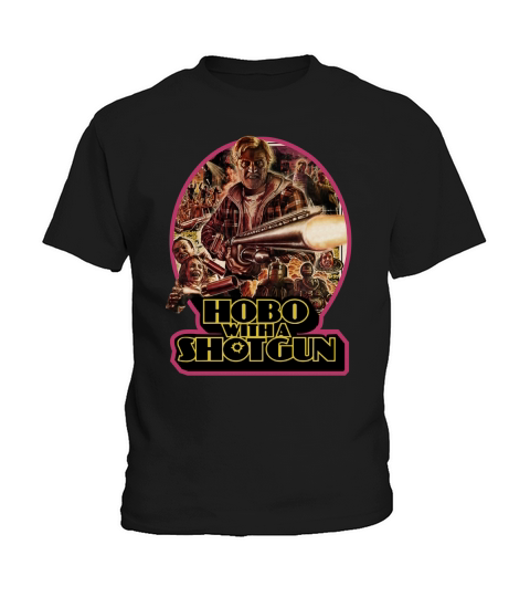 Hobo With A Shotgun Kids T-Shirt
