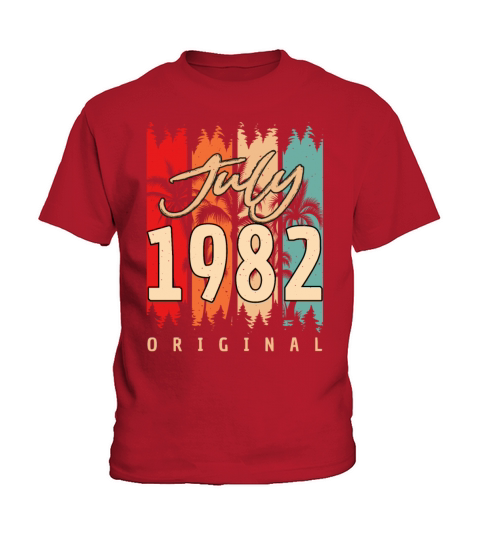 July 1982 40th Birthday Kids T-Shirt