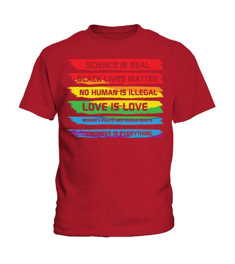 LBGT Flag Gay Pride Human Vintage Rainbow Kids T-Shirt