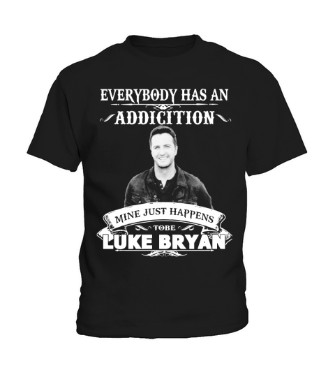 Luke Bryan addiction Kids T-Shirt