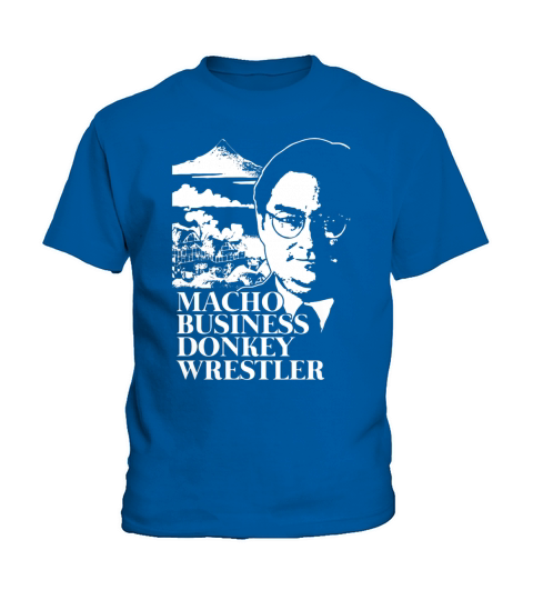 Macho Business Donkey Wrestler - Shirt Kids T-Shirt