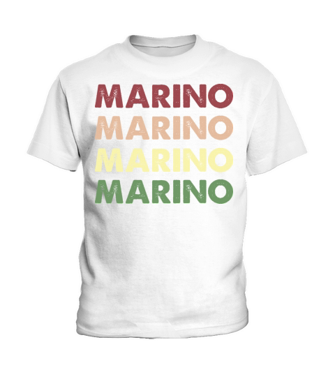 Marino Shirt - Funny Personalized Name Marino Kids T-Shirt