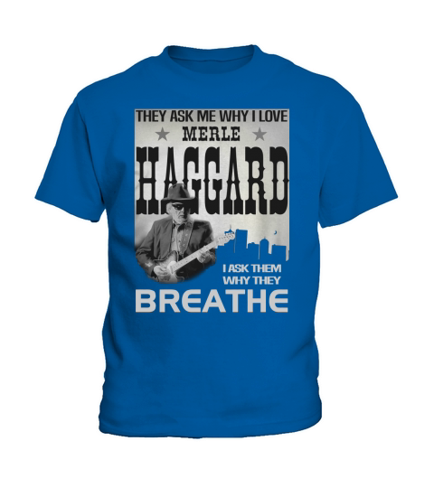 Merle Haggard (1) Kids T-Shirt