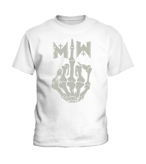 Motionless In White Men s Middle Finger T-Shirt Kids T-Shirt