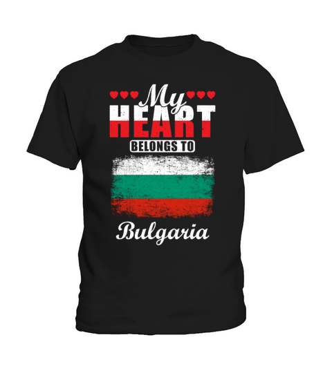 My Heart Belongs to Bulgaria Kids T-Shirt