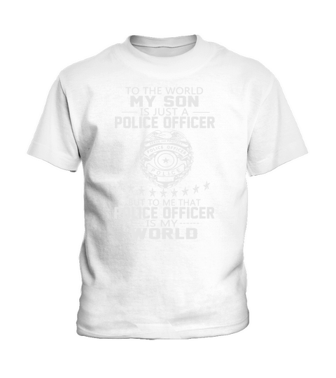 MY SON IS POLICE OFFICER Kids T-Shirt