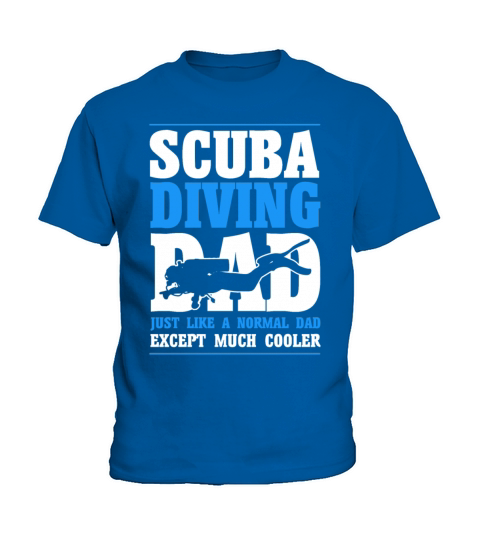 Scuba Diving Gift Underwater Lover Scuba Diver Kids T-Shirt