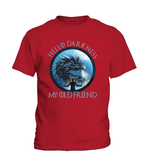 The Night King hello darkness my old friend Kids T-Shirt