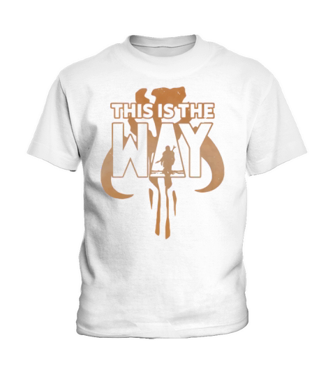 This is the Way B – Mandalorian shirt Kids T-Shirt