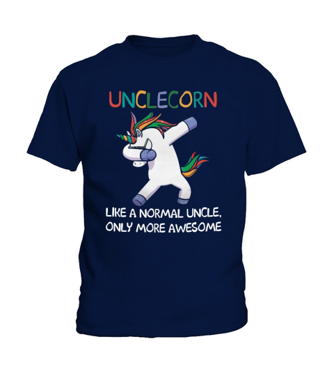 unclecorn lika a normal uncle, only more awesome Kids T-Shirt