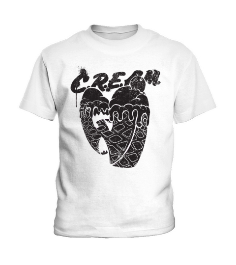 waffle ice cream wutang black Kids T-Shirt