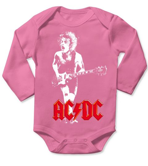 ACDC Angus Long Sleeve Baby One-Piece