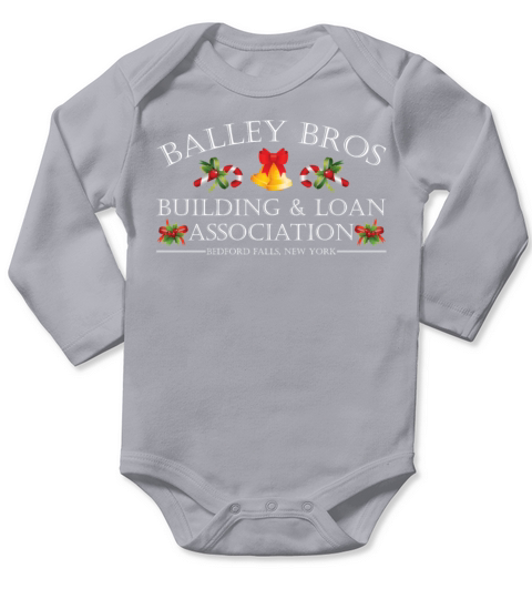 Balley Bros Building And Loan Association Bedford Long Sleeve Baby One-Piece