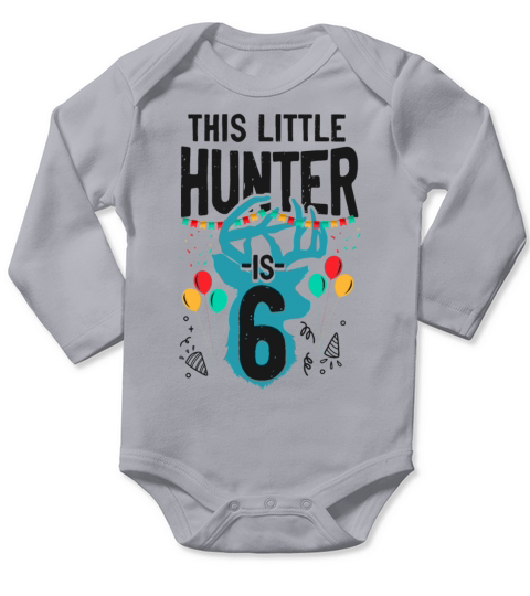 Buck Deer Hunting Hunter Kid Long Sleeve Baby One-Piece