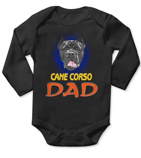 CANE CORSO Lover Dad Long Sleeve Baby One-Piece