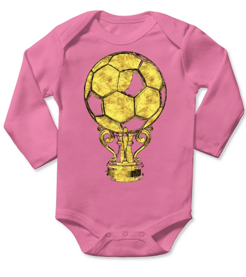 Football Champions Cup for all the soccer fans Long Sleeve Baby One-Piece
