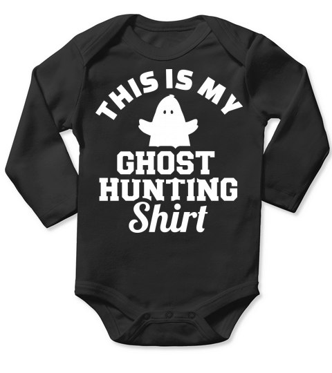 Ghost Hunting Long Sleeve Baby One-Piece