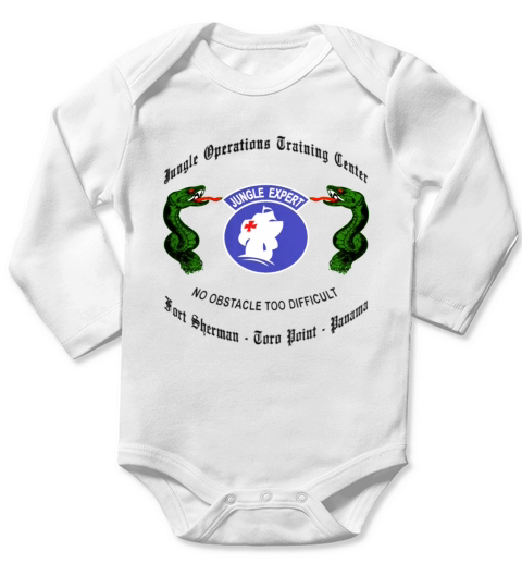 Jungle Operations Training Center Shirt LIMTED EDITION Long Sleeve Baby One-Piece