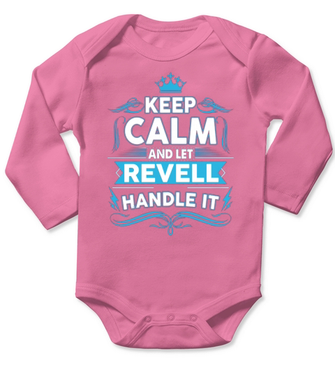 Keep calm REVELL, REVELL tshirt Long Sleeve Baby One-Piece