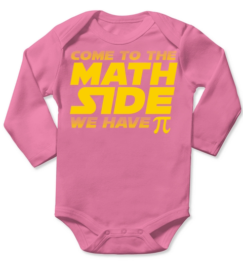 MATH SIDE Long Sleeve Baby One-Piece