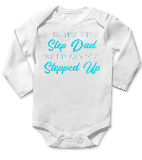 Mens Worlds Best Step Dad Shirts - Stepdad, Stepfather Gifts Black Men B07471MWR7 1 Long Sleeve Baby One-Piece