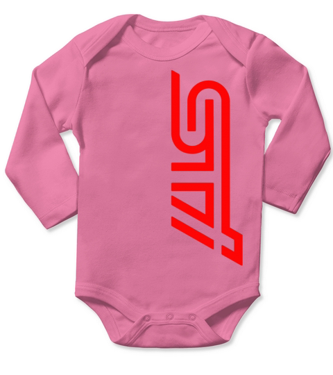 Subaru Sti Logo Long Sleeve Baby One-Piece