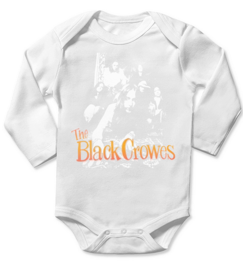 The Black Crowes Band Tshirt Long Sleeve Baby One-Piece