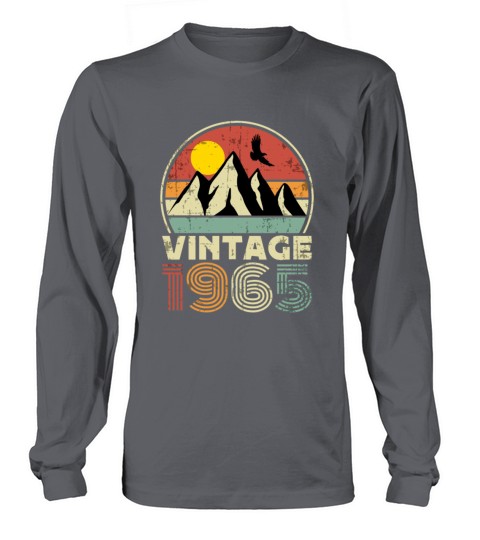 Funny Birthday Born in 1965 Limited Edition Long sleeved Unisex
