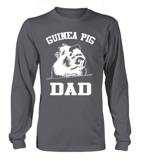 Guinea Pig Dad T shirt Long sleeved Unisex