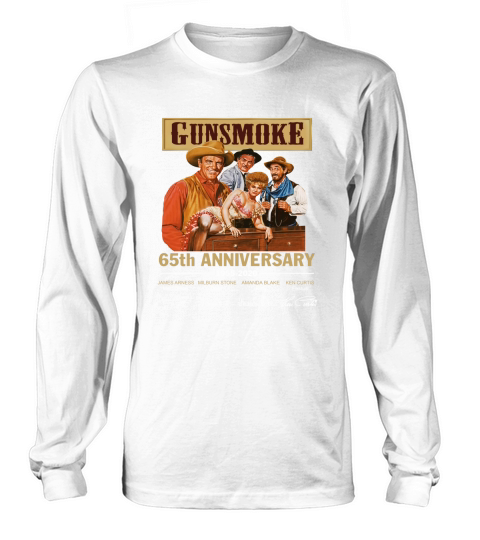 Gunsmoke 65th anniversary 1955 2020 shirt - Baby Onesie Long sleeved Unisex