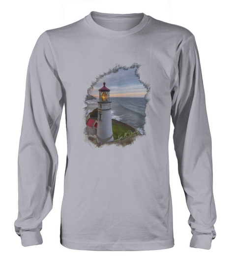 Heceta Head Lighthouse Long sleeved Unisex